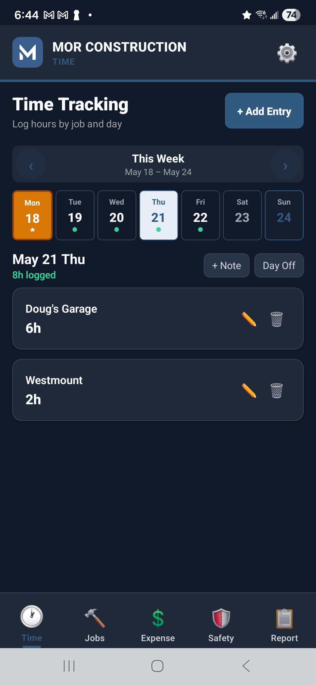 Time Tracking